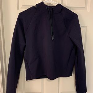 Lululemon Navy Crop Sweatshirt